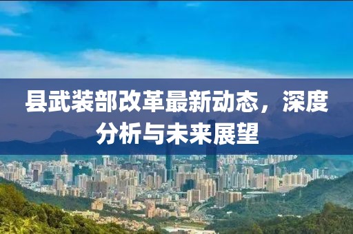 縣武裝部改革最新動(dòng)態(tài)，深度分析與未來(lái)展望