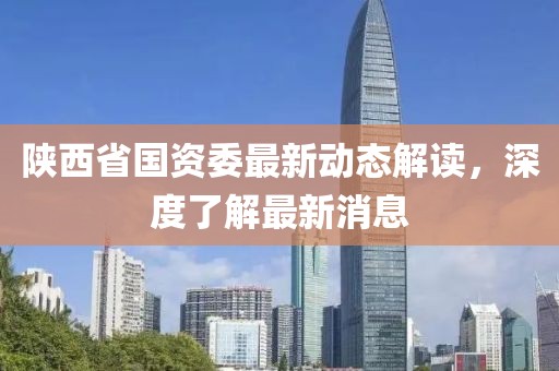 陜西省國資委最新動(dòng)態(tài)解讀，深度了解最新消息