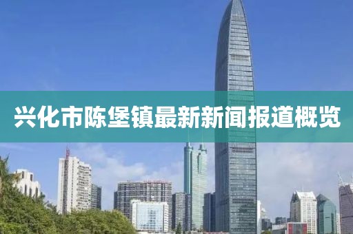 興化市陳堡鎮(zhèn)最新新聞報道概覽