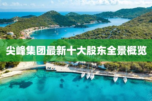 尖峰集團(tuán)最新十大股東全景概覽