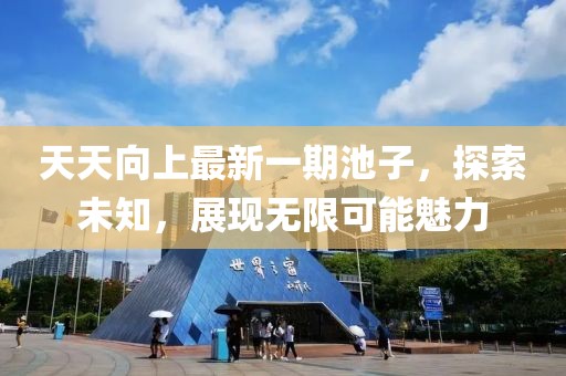 天天向上最新一期池子，探索未知，展現(xiàn)無限可能魅力