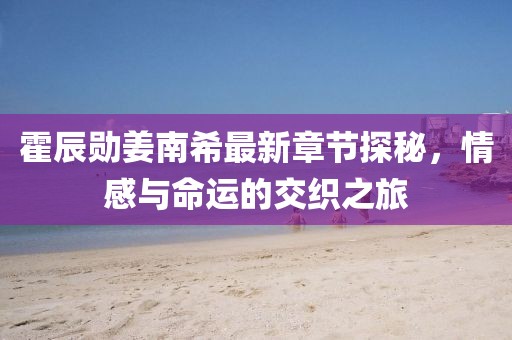 霍辰勛姜南希最新章節(jié)探秘，情感與命運(yùn)的交織之旅