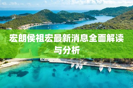 宏朗侯祖宏最新消息全面解讀與分析