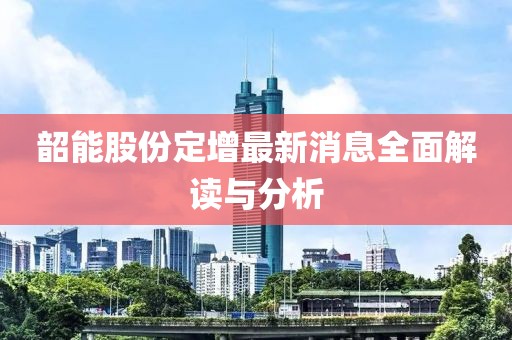 韶能股份定增最新消息全面解讀與分析