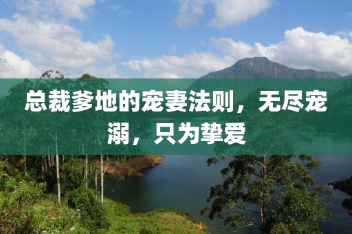 總裁爹地的寵妻法則，無(wú)盡寵溺，只為摯愛(ài)
