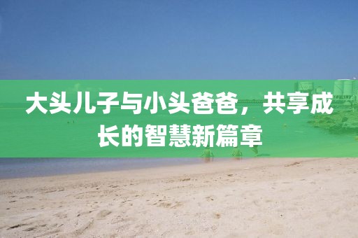 大頭兒子與小頭爸爸，共享成長(zhǎng)的智慧新篇章