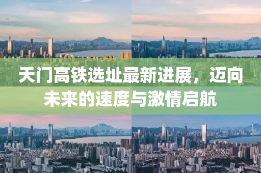 天門(mén)高鐵選址最新進(jìn)展，邁向未來(lái)的速度與激情啟航