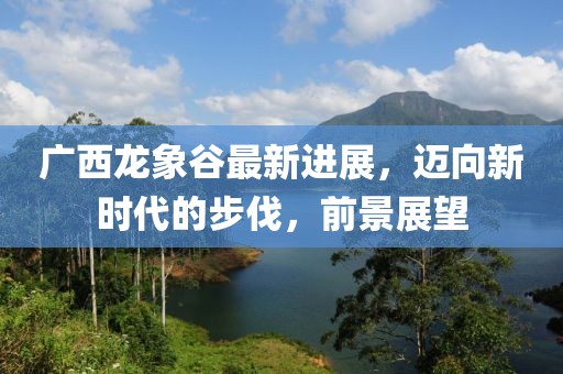 廣西龍象谷最新進(jìn)展，邁向新時(shí)代的步伐，前景展望