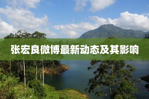 張宏良微博最新動(dòng)態(tài)及其影響