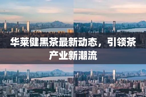 華萊健黑茶最新動態(tài)，引領(lǐng)茶產(chǎn)業(yè)新潮流