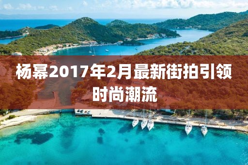 楊冪2017年2月最新街拍引領時尚潮流