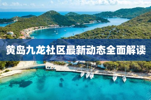 黃島九龍社區(qū)最新動態(tài)全面解讀