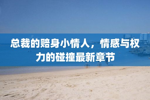 總裁的賠身小情人，情感與權(quán)力的碰撞最新章節(jié)