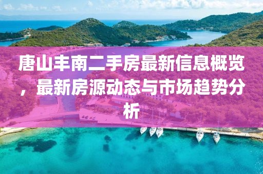 唐山豐南二手房最新信息概覽，最新房源動態(tài)與市場趨勢分析