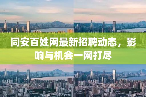 同安百姓網(wǎng)最新招聘動(dòng)態(tài)，影響與機(jī)會(huì)一網(wǎng)打盡