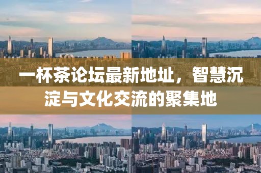 一杯茶論壇最新地址，智慧沉淀與文化交流的聚集地