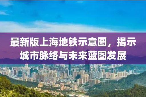 最新版上海地鐵示意圖，揭示城市脈絡(luò)與未來(lái)藍(lán)圖發(fā)展
