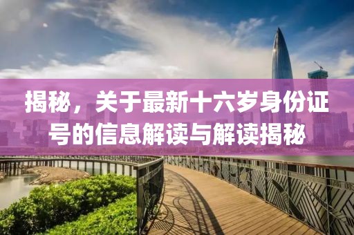 揭秘，關(guān)于最新十六歲身份證號(hào)的信息解讀與解讀揭秘