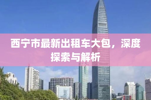 西寧市最新出租車大包，深度探索與解析