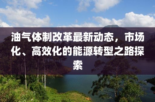 油氣體制改革最新動(dòng)態(tài)，市場(chǎng)化、高效化的能源轉(zhuǎn)型之路探索