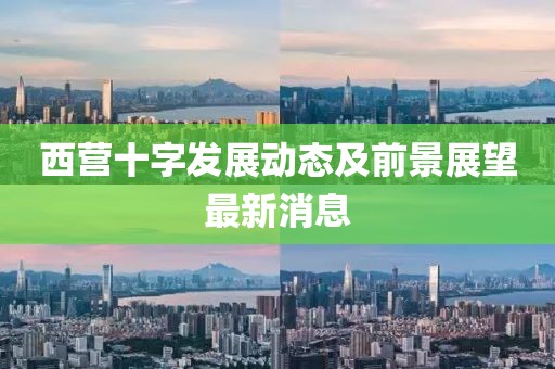 西營十字發(fā)展動(dòng)態(tài)及前景展望最新消息