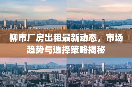柳市廠房出租最新動(dòng)態(tài)，市場趨勢與選擇策略揭秘