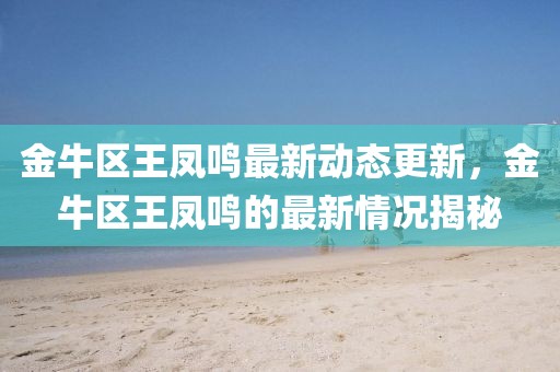 金牛區(qū)王鳳鳴最新動(dòng)態(tài)更新，金牛區(qū)王鳳鳴的最新情況揭秘