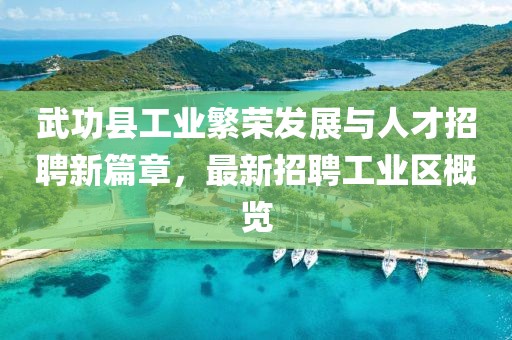 武功縣工業(yè)繁榮發(fā)展與人才招聘新篇章，最新招聘工業(yè)區(qū)概覽