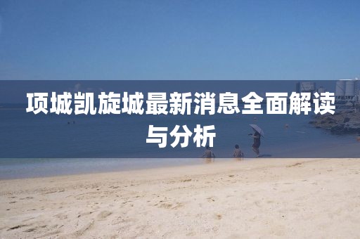 項城凱旋城最新消息全面解讀與分析