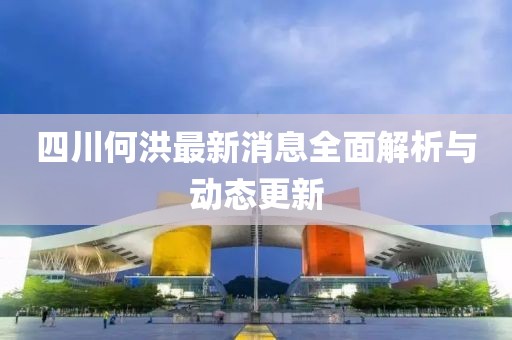 四川何洪最新消息全面解析與動態(tài)更新