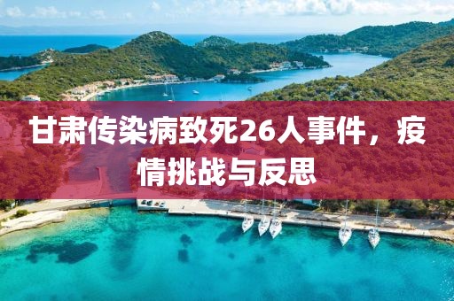 甘肅傳染病致死26人事件，疫情挑戰(zhàn)與反思