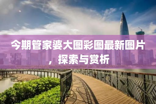 今期管家婆大圖彩圖最新圖片，探索與賞析