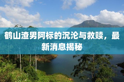 鶴山渣男阿標(biāo)的沉淪與救贖，最新消息揭秘