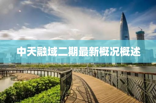 中天融域二期最新概況概述