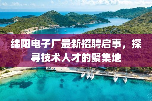 綿陽電子廠最新招聘啟事，探尋技術(shù)人才的聚集地