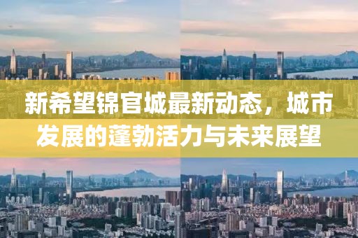 新希望錦官城最新動態(tài)，城市發(fā)展的蓬勃活力與未來展望