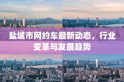 鹽城市網(wǎng)約車最新動態(tài)，行業(yè)變革與發(fā)展趨勢