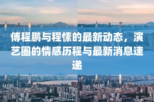 傅程鵬與程愫的最新動(dòng)態(tài)，演藝圈的情感歷程與最新消息速遞
