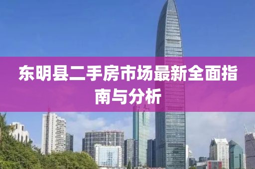 東明縣二手房市場最新全面指南與分析