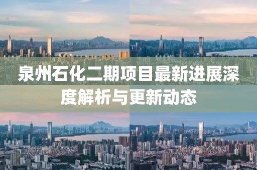 泉州石化二期項(xiàng)目最新進(jìn)展深度解析與更新動(dòng)態(tài)