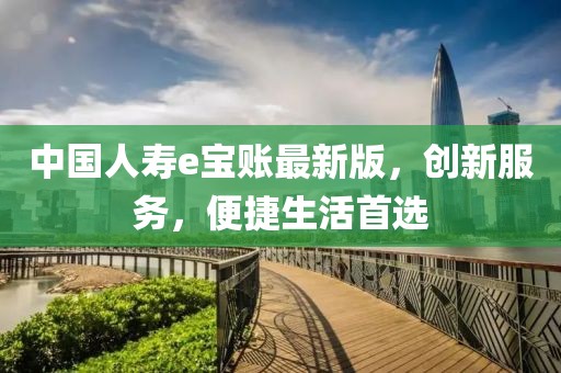 中國人壽e寶賬最新版，創(chuàng)新服務(wù)，便捷生活首選