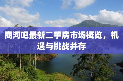 商河吧最新二手房市場概覽，機遇與挑戰(zhàn)并存