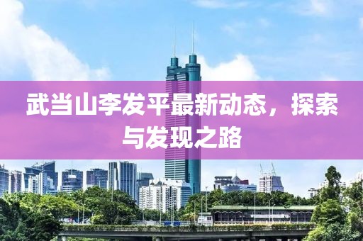 武當(dāng)山李發(fā)平最新動態(tài)，探索與發(fā)現(xiàn)之路