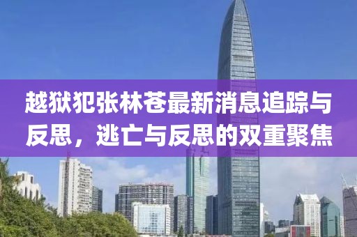 越獄犯張林蒼最新消息追蹤與反思，逃亡與反思的雙重聚焦