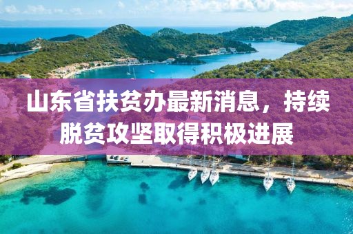 山東省扶貧辦最新消息，持續(xù)脫貧攻堅(jiān)取得積極進(jìn)展