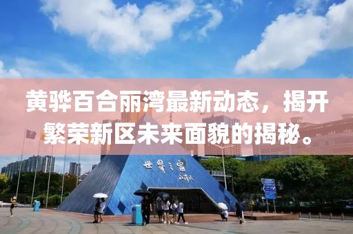 黃驊百合麗灣最新動態(tài)，揭開繁榮新區(qū)未來面貌的揭秘。