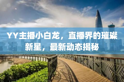 YY主播小白龍，直播界的璀璨新星，最新動態(tài)揭秘