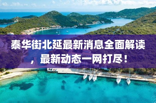 泰華街北延最新消息全面解讀，最新動(dòng)態(tài)一網(wǎng)打盡！