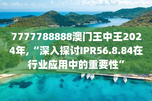 7777788888澳門王中王2024年,“深入探討IPR56.8.84在行業(yè)應(yīng)用中的重要性”
