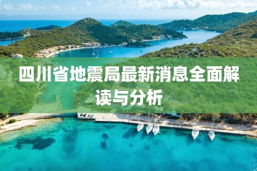 四川省地震局最新消息全面解讀與分析